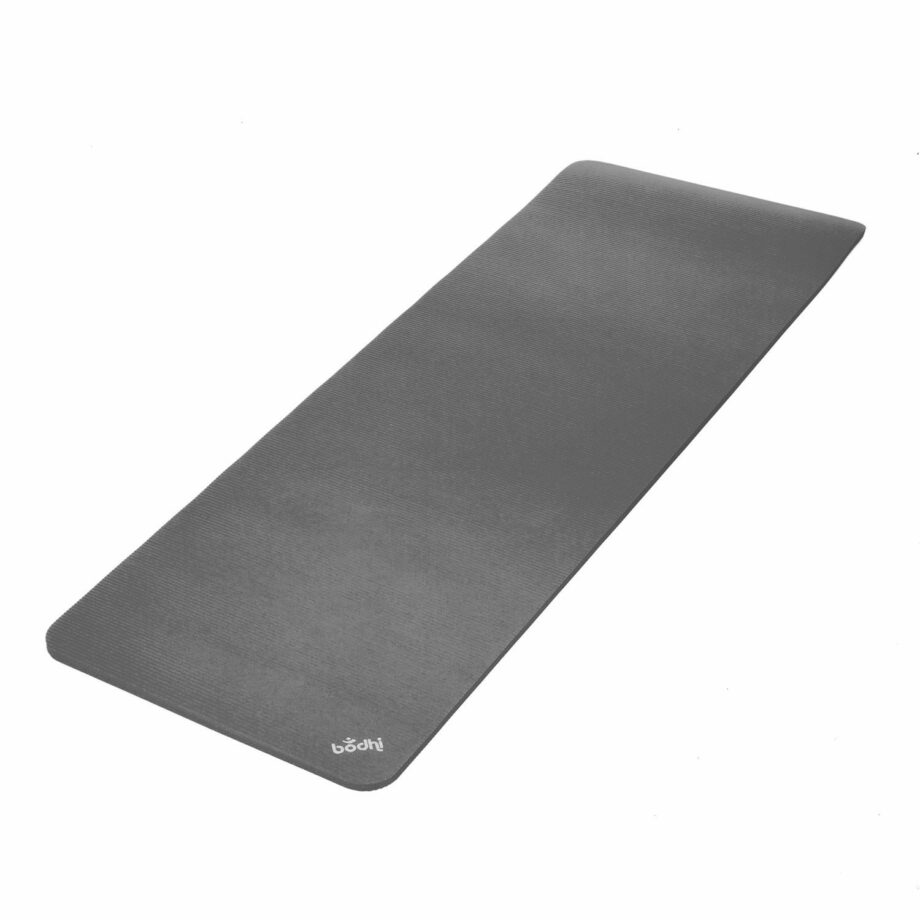 tapis de gymnastique pilates gris