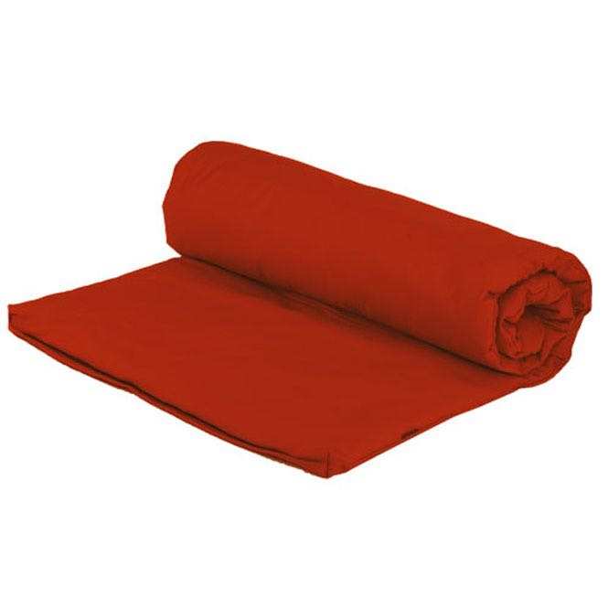 tapis de yoga futon rouge