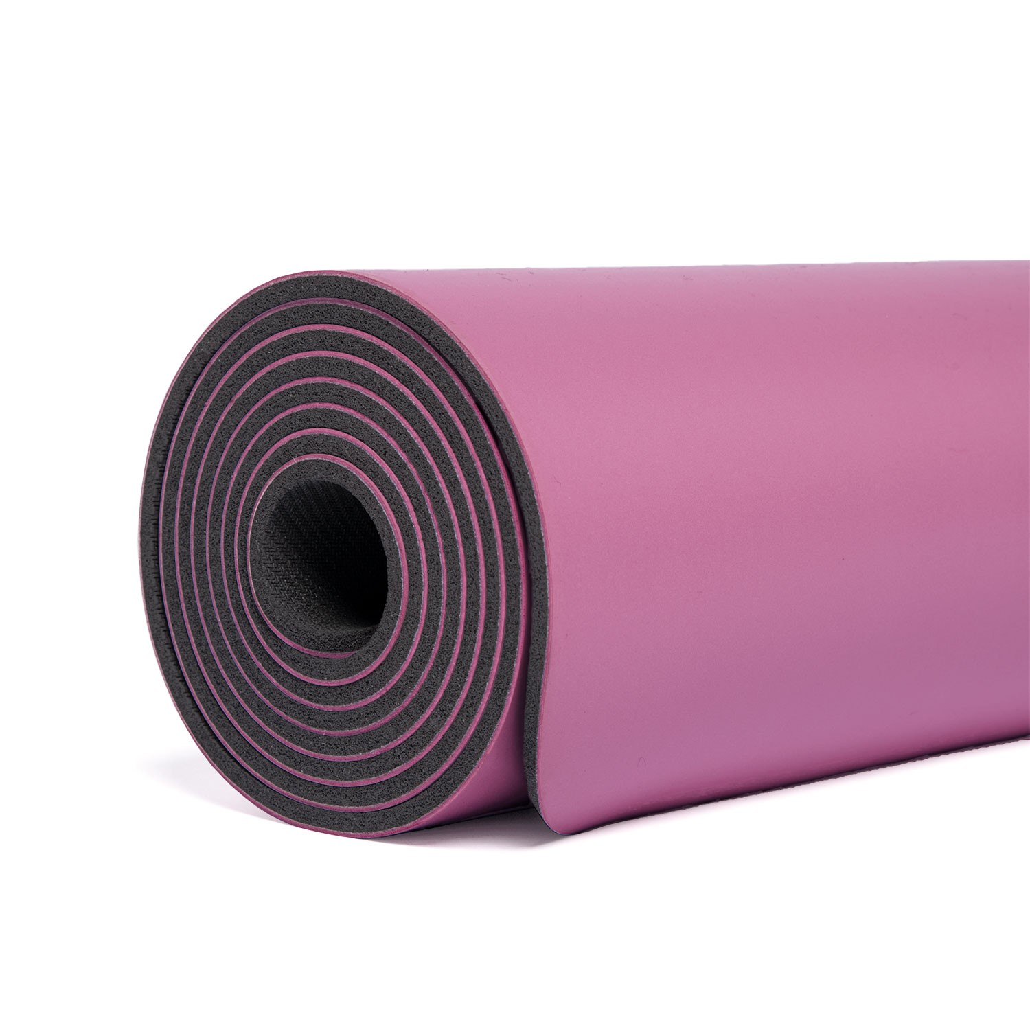GoZone Tapis de Yoga Pliable – Violette Durable et léger 