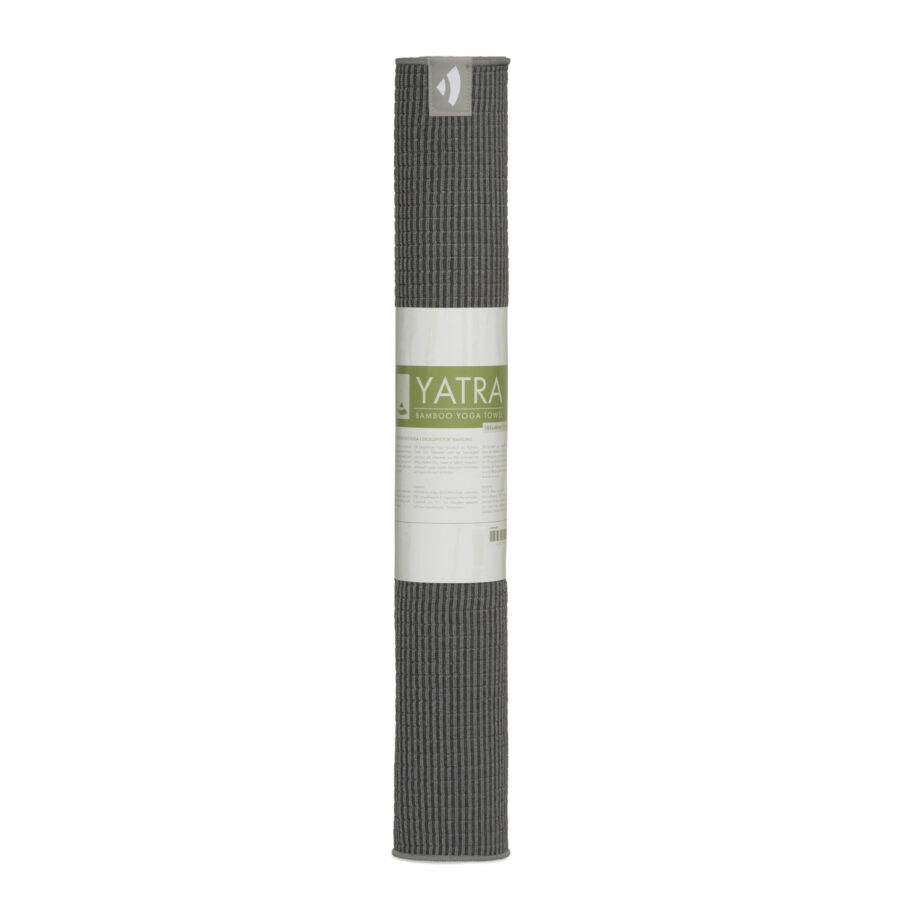 tapis de yoga serviette yatra anthracite