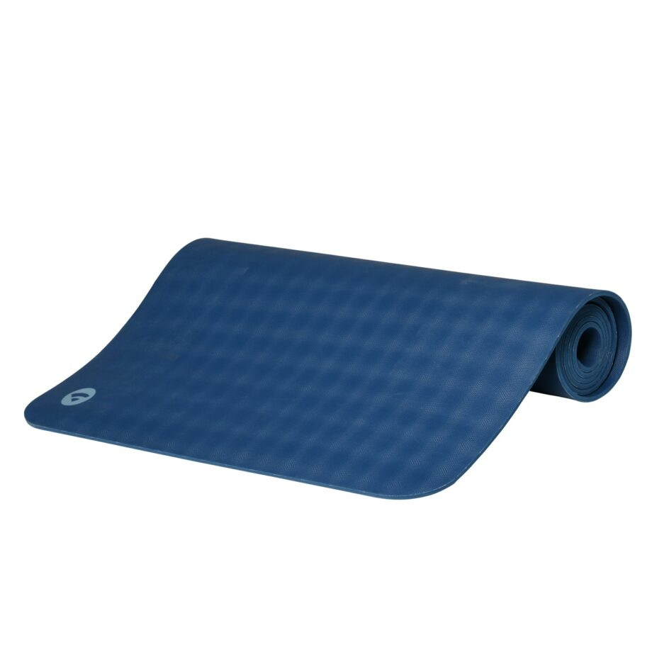 tapis de yoga ecopro bleu