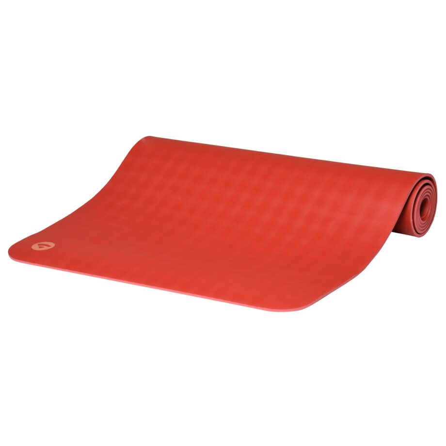 tapis de yoga ecopro rouge