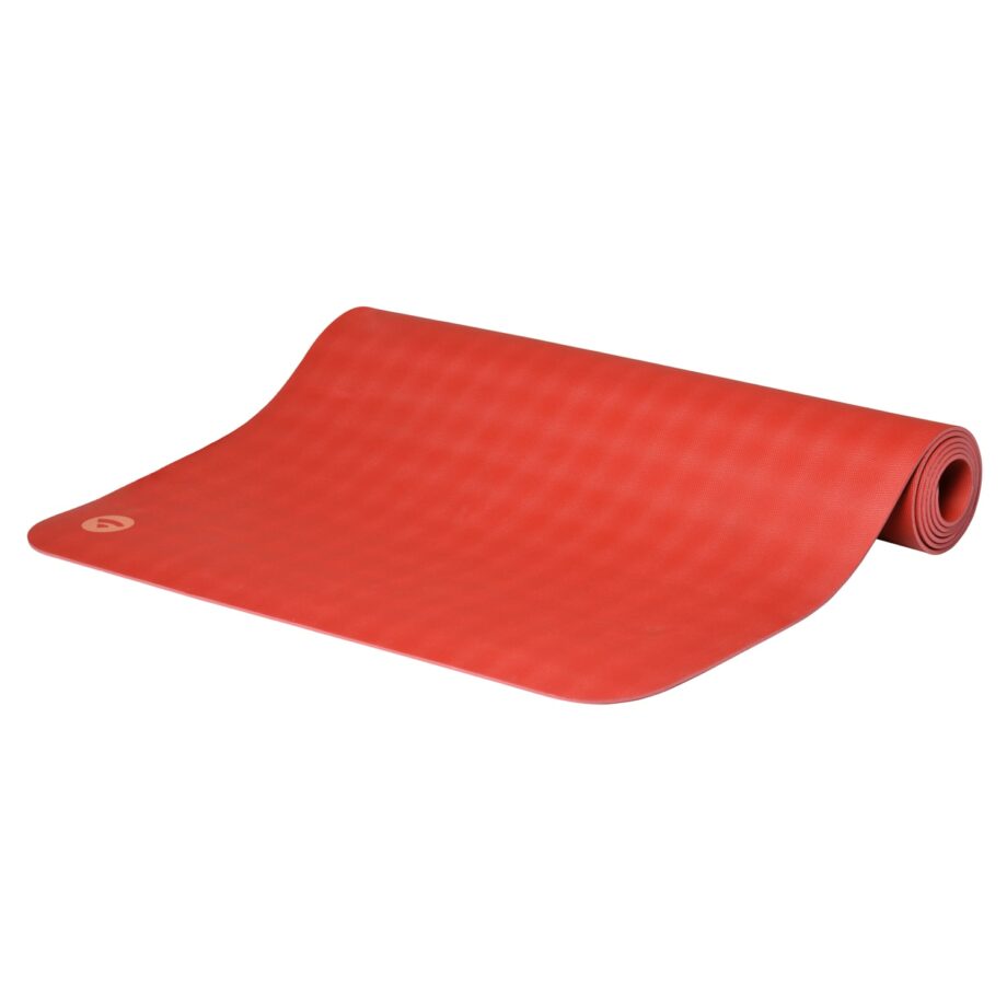 tapis de yoga ecopro rouge