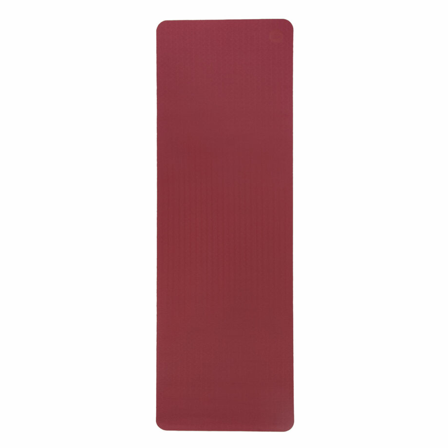 tapis de yoga lotus pro rouge
