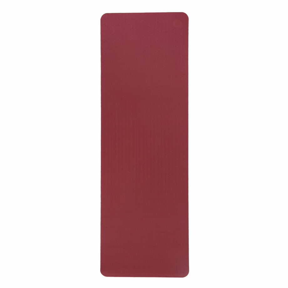 tapis de yoga lotus pro rouge