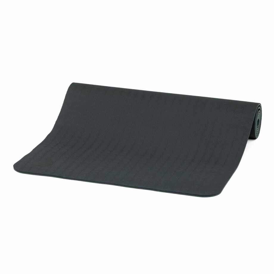 tapis de yoga lotus pro noir