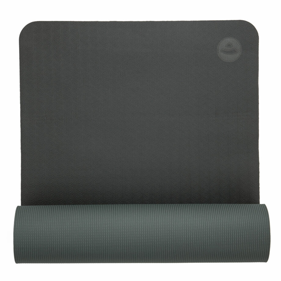 tapis de yoga lotus pro noir