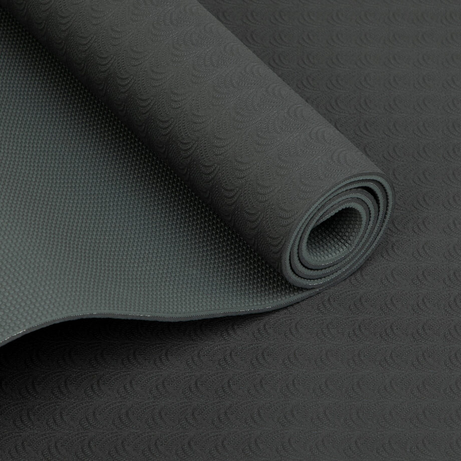 tapis de yoga lotus pro noir