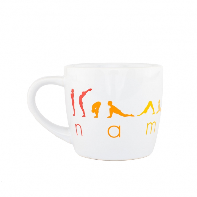 tasse en ceramique mug happy namaskar