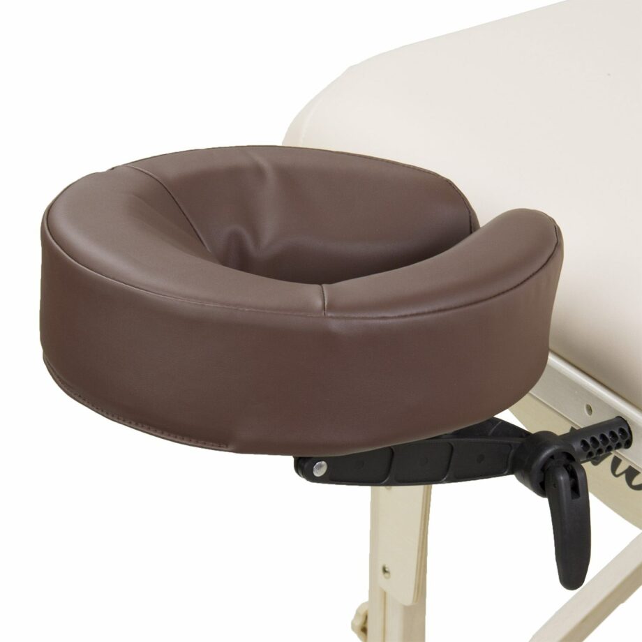 tetiere table de massage chocolat structure noire