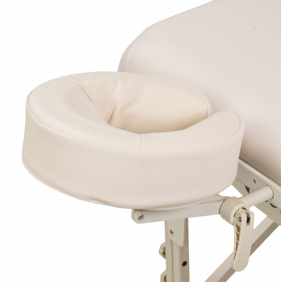 tetiere table de massage creme